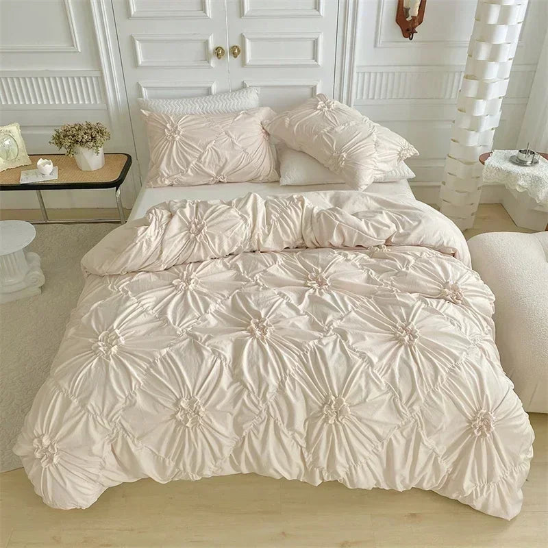 Petal Puff – Quilted Duvet Set